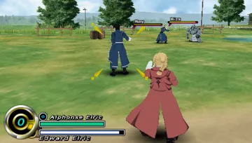 Fullmetal Alchemist - Brotherhood (EU) screen shot game playing